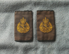 Original Royal Navy NATO Issue Chief Petty Officer Slider Epaulettes , Military