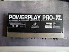 BEHRINGER POWERPLAY PRO-XL-4-CHANNEL HEADPHONES DISTRIBUTION AMPLIFIER HA4700