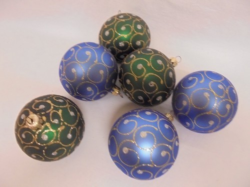Vintage set festive dark - set,