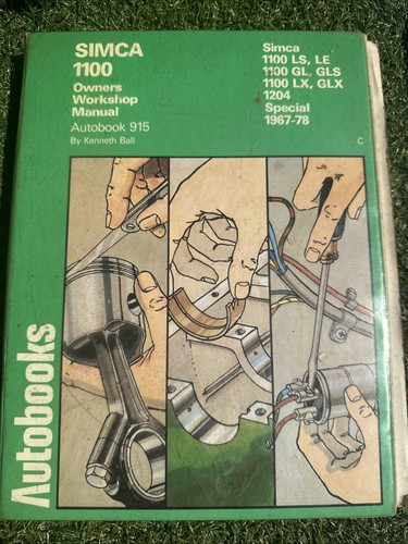Autobooks simca 1100 - autobooks:,