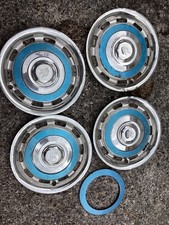 set 4 rolls royce hub caps