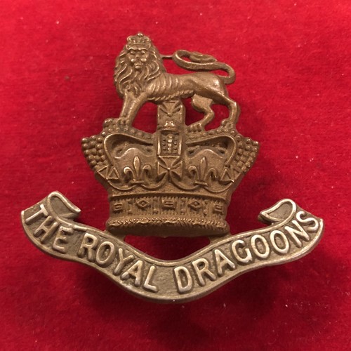 The royal dragoons cap badge - the,
