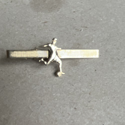 Stratton metal football tie - football,