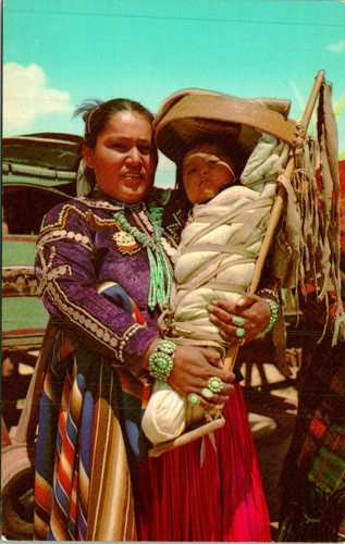Navajo family and - and, baby