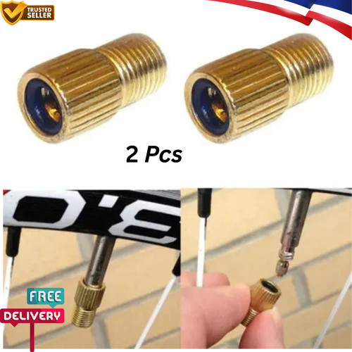 Brass adaptor presta to - x,