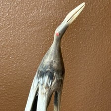 Vintage Heron Sculpture Hand