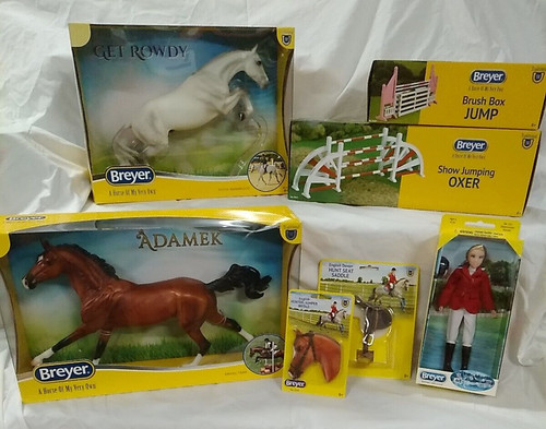 Piece breyer lot 2 - lot, horses