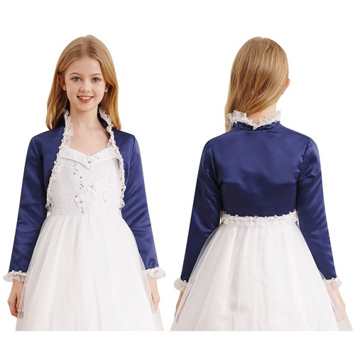 Kids girls satin - girls, bolero