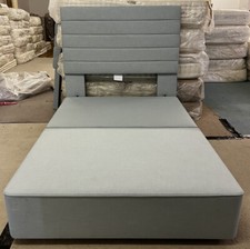 Harrison Spinks Padded Top, Non storage Divan base & Headboard, Double (DB169D)