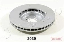 2x Brake disc Front Axle Vented 602039C JAPKO for TOYOTA CELICA Coupe AVENSIS