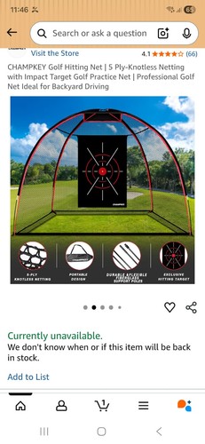 Champkey home golf net - home,