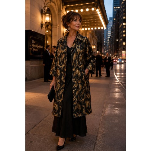 Vintage 50s 60s black - black, &