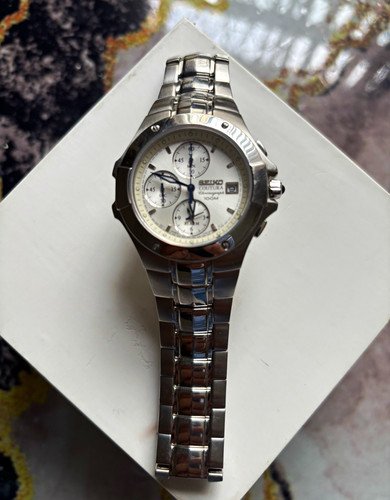 Seiko coutura chronograph date - seiko,