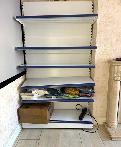Retail metal shelving - retail,