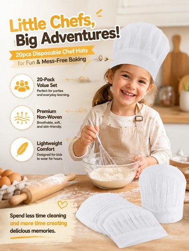 20pcs boy girl chef - girl,