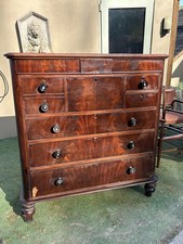 Victorian mahogany chest of