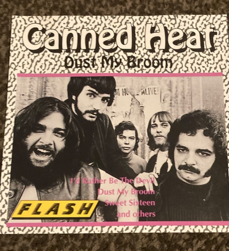Canned heat dust broom - heat, cd