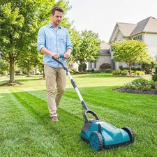 18V Cordless Lawnmower with 2