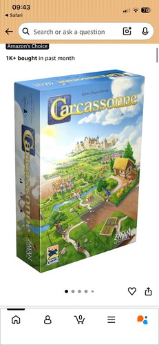 Carcassonne board game - carcassonne,