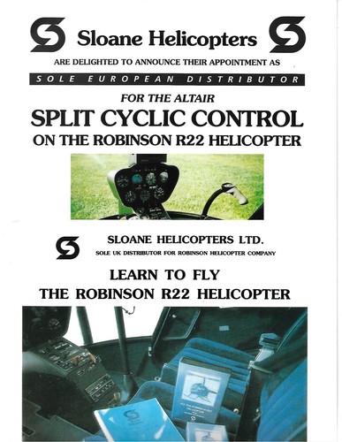 Sloane helicopters robinson - sloane,
