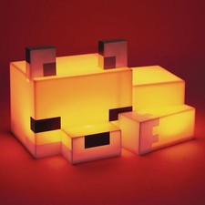 Minecraft Fox Light Kids Bedroom Accessories Night Light