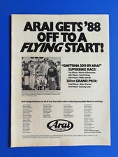 Vintage 1988 Arai Motorcycle