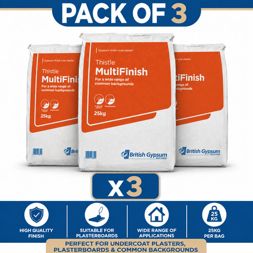 Plaster british gypsum thistle - british,