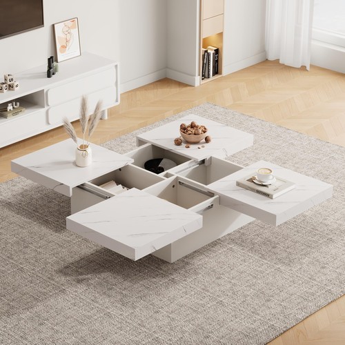 Modernluxe square coffee table - modernluxe,