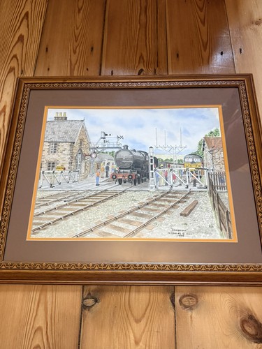 Grosmont steamtrain art - steamtrain, print