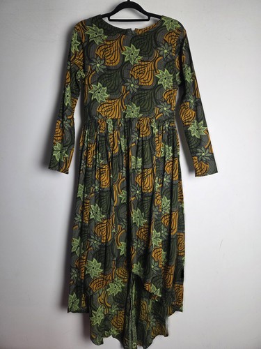 African fabric handmade dress - african,