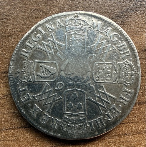 1693 halfcrown - 1693,