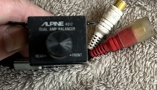 Alpine 4312 dual amplifier - alpine, amp