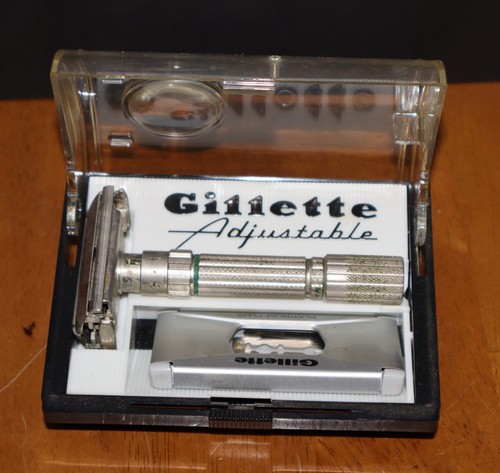 Vtg gillette fatboy adjustable - gillette,