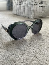 Gucci Bug Eye Green Fade Sunglasses In Great Condition