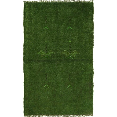 Overdyed rug handwoven - rug,