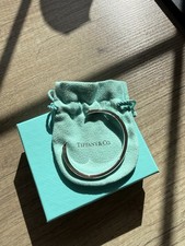 Tiffany & Co. 1837 Makers Narrow Cuff In Sterling Silver Size Medium With Box