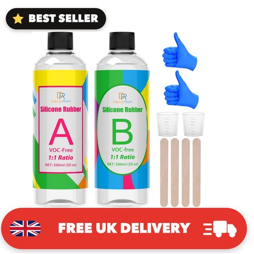 Silicone mould making kit - mould,