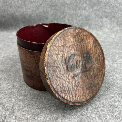 Antique round cuffs storage - round,