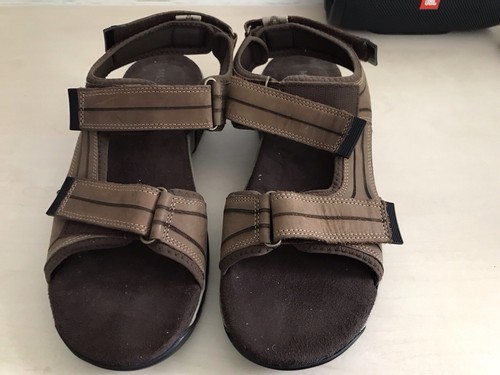 Men brown leather - brown,