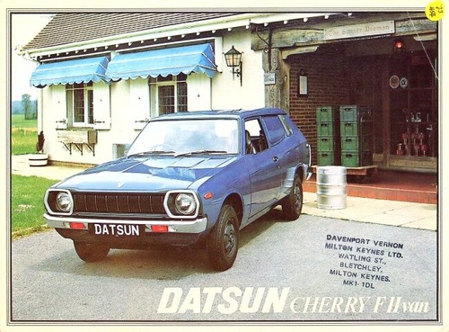 284795 datsun cherry fii - 284795), van