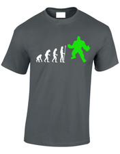 EVOLUTION OF HULK MENS T SHIRT