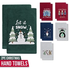Christmas Hand Towels 2 Pack