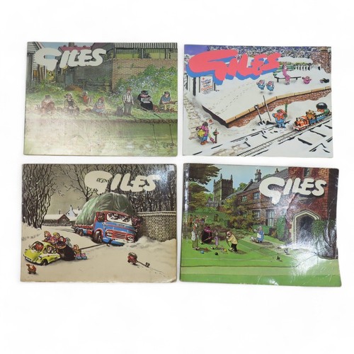 Giles cartoon books - cartoon, x4