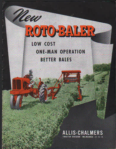 Allis chalmers roto - allis-chalmers, "roto-baler"