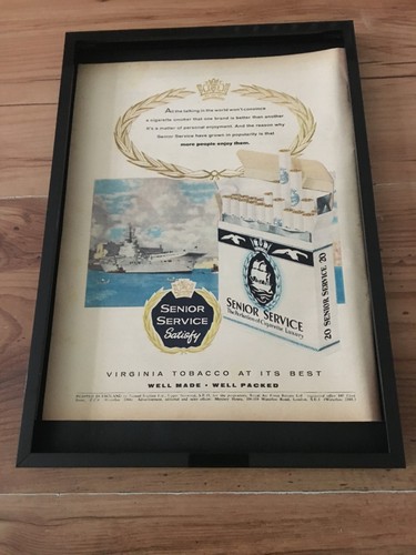Senior service cigarettes 1961 - senior,