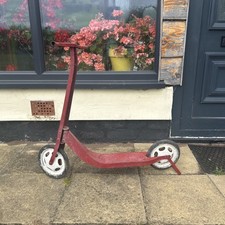 Vintage 1950's  Scooter Original paintwork wheels Childs Retro