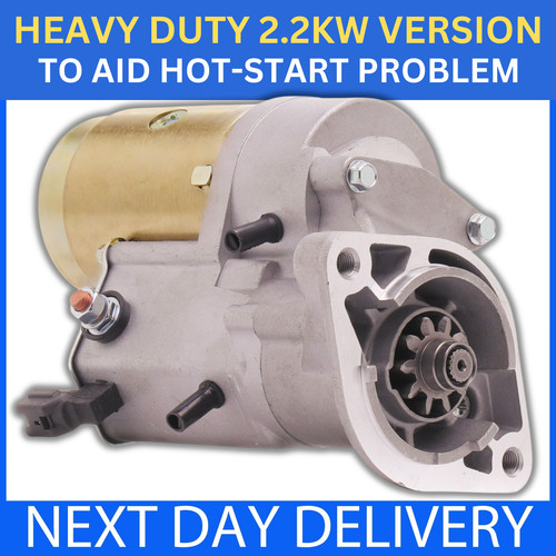 Heavy duty starter motor - heavy,