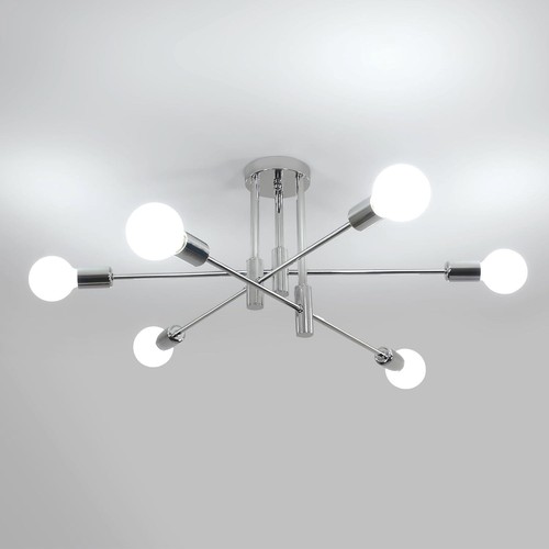 Silver sputnik chandelier - sputnik,