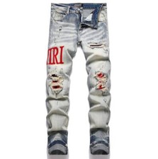 Men's Straight Leg Blue Denim