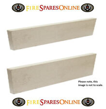 Pair of baffle/Top Bricks to Suit Pevex Newbourne 40FS Stove, See Listing